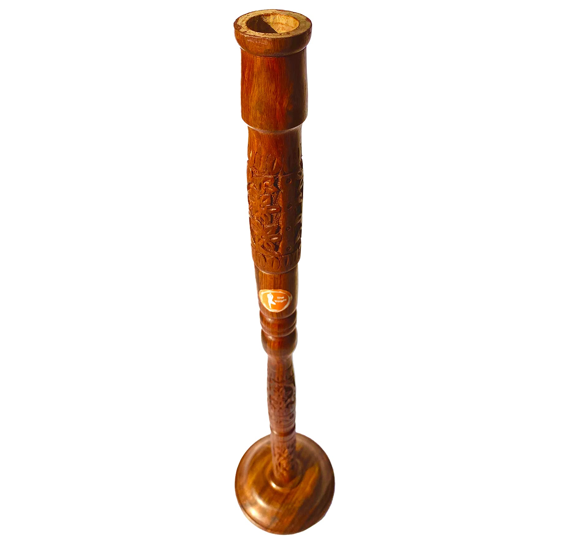 The Yogis Trataka Candle Stand for Opening Third Eye Meditation with Brass Diya and Eye Wash Cup